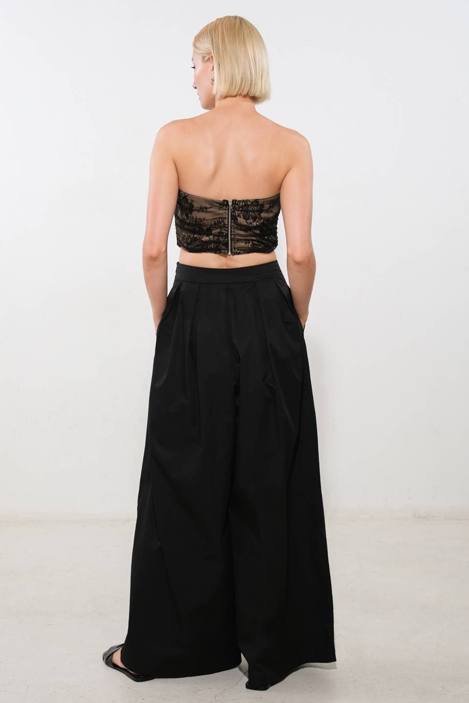 BE THE EXCEPTION LACE CROP TOP Flying Tomato