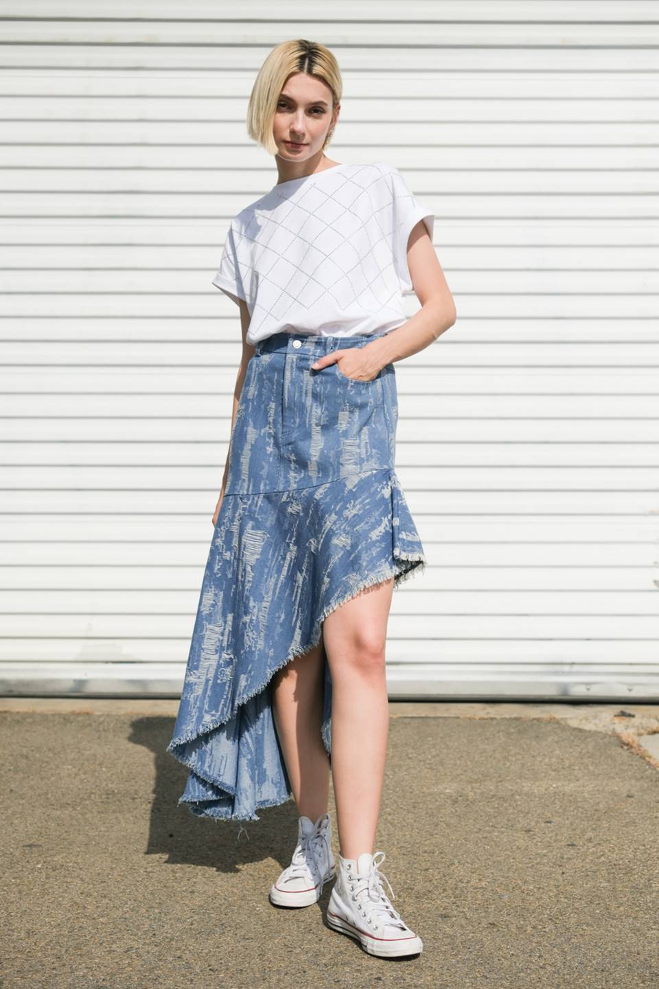 SUNNY ESSENCE KNIT TOP Flying Tomato