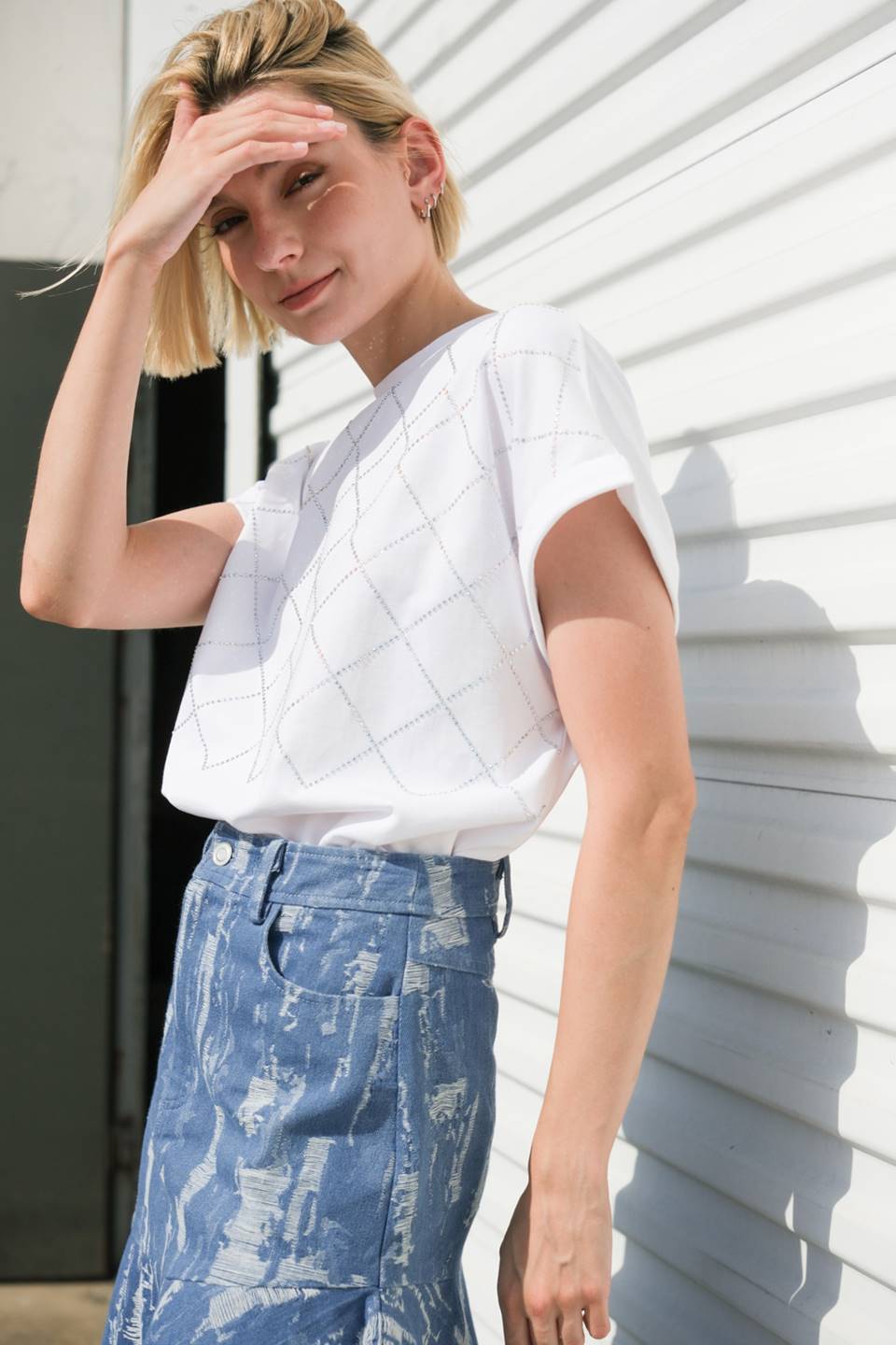 SUNNY ESSENCE KNIT TOP Flying Tomato