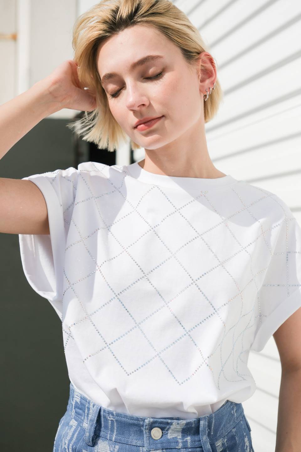 SUNNY ESSENCE KNIT TOP Flying Tomato