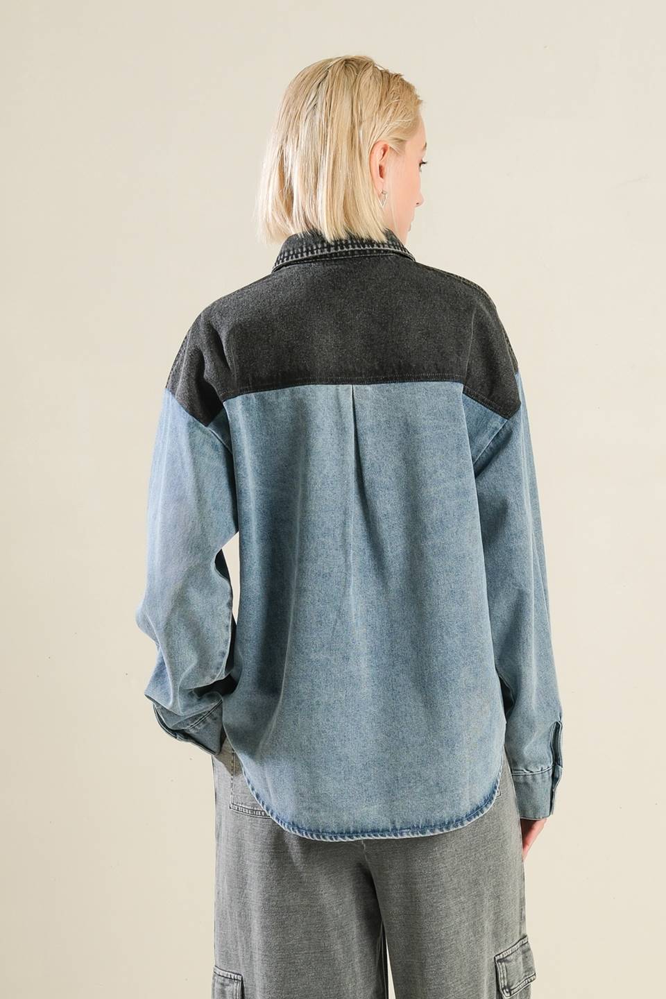 MY LOVE FOR YOU DENIM SHIRT Flying Tomato