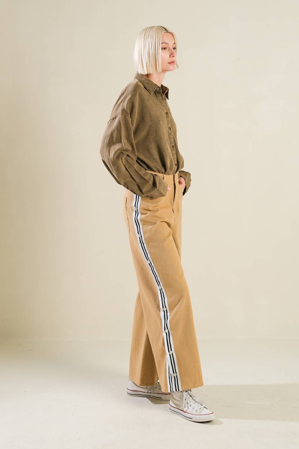 PARK AVENUE WOVEN BODYSUIT Flying Tomato