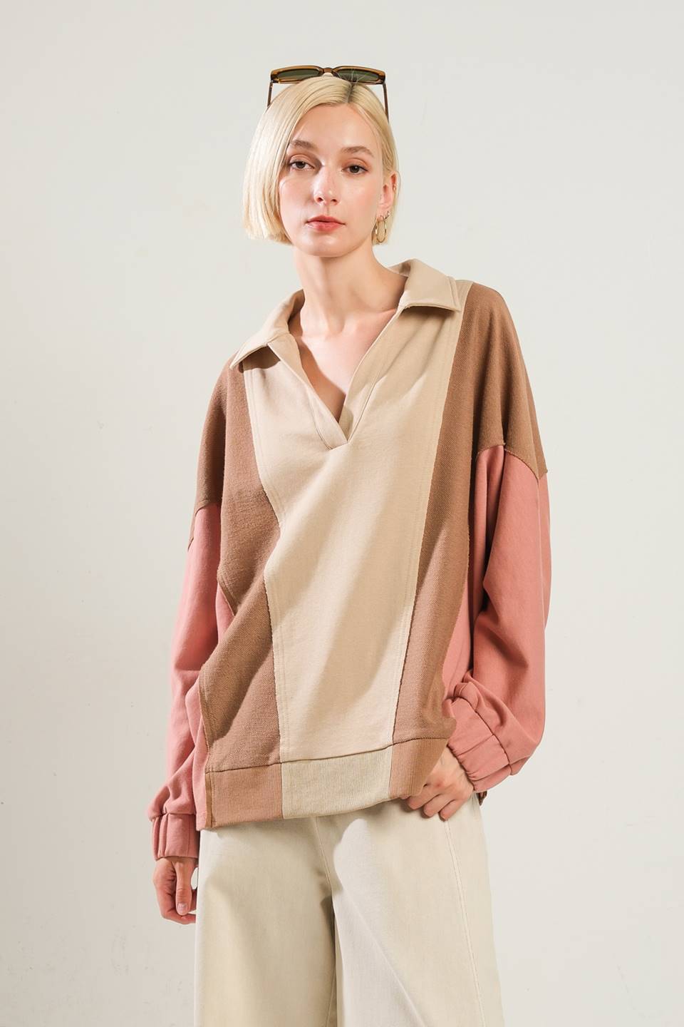 TIME SPENT TOGETHER  KNIT TOP Flying Tomato