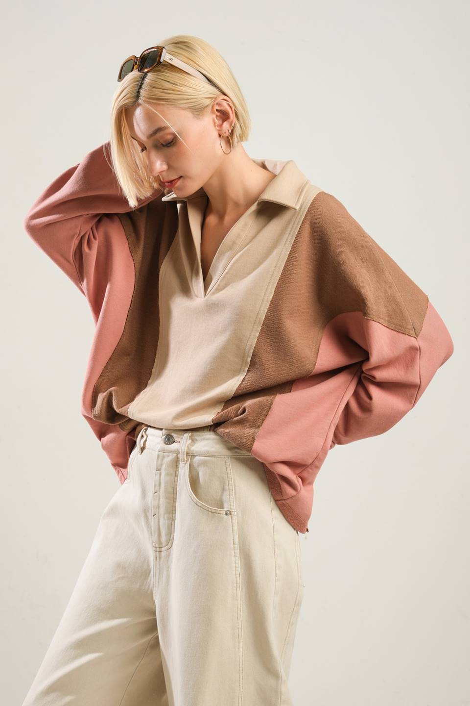 TIME SPENT TOGETHER  KNIT TOP Flying Tomato