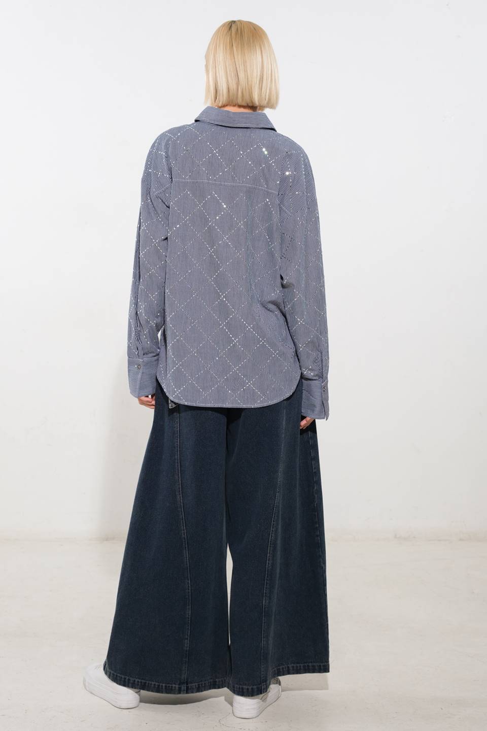 GRACEFUL APPEARANCE WOVEN TOP Flying Tomato