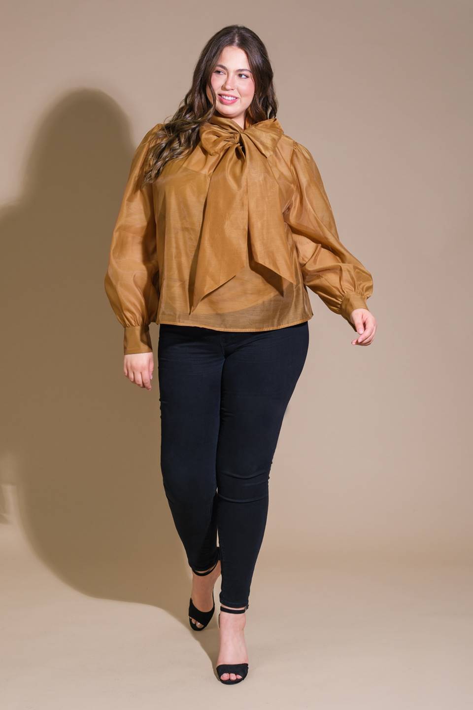 ON THIS DAY ORGANZA TOP Flying Tomato