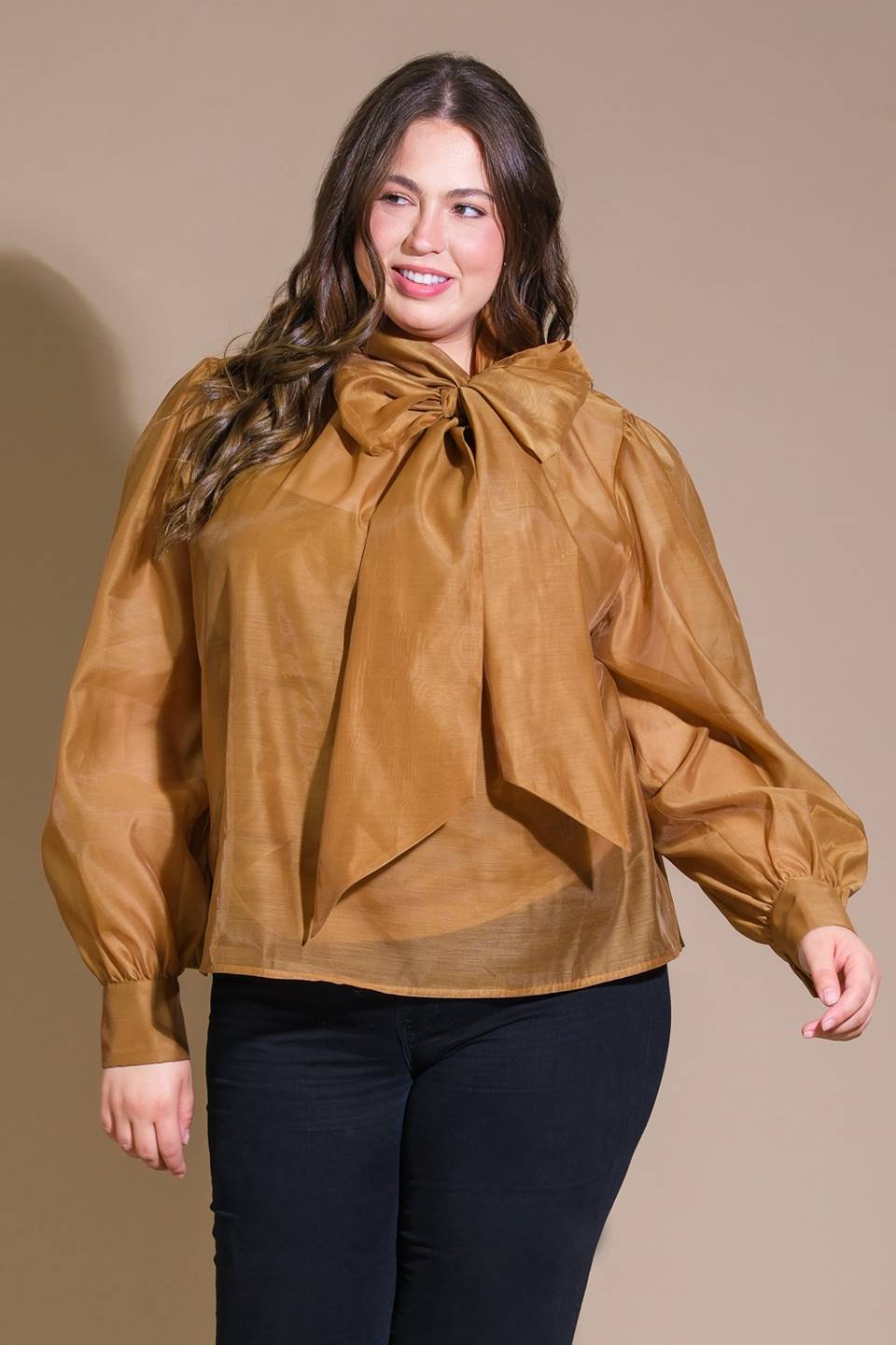 ON THIS DAY ORGANZA TOP Flying Tomato