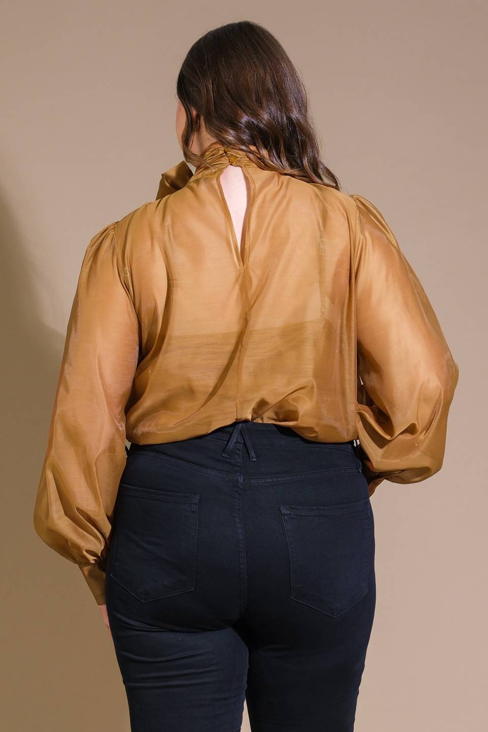 ON THIS DAY ORGANZA TOP Flying Tomato