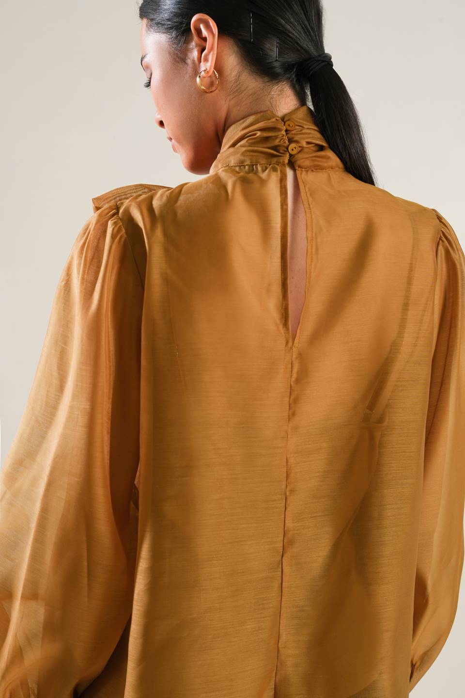 ON THIS DAY ORGANZA TOP Flying Tomato