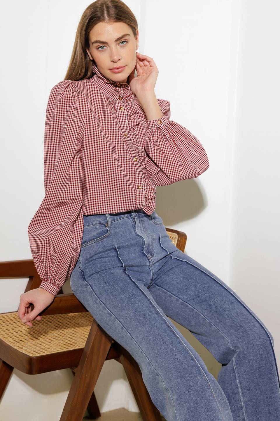 HAVE SOME GRACE WOVEN TOP Flying Tomato