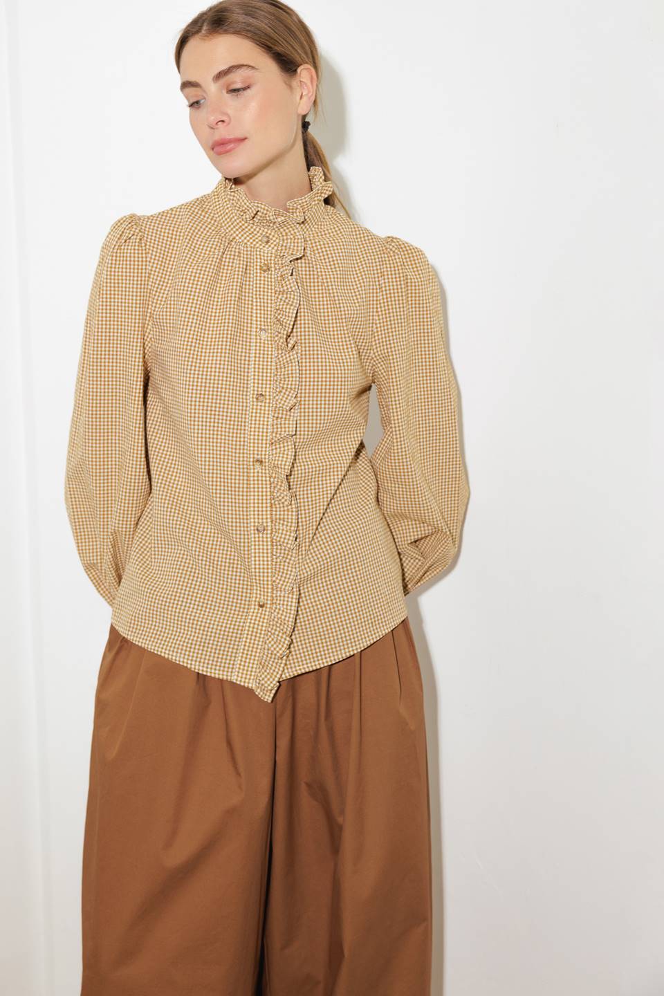 HAVE SOME GRACE WOVEN TOP Flying Tomato