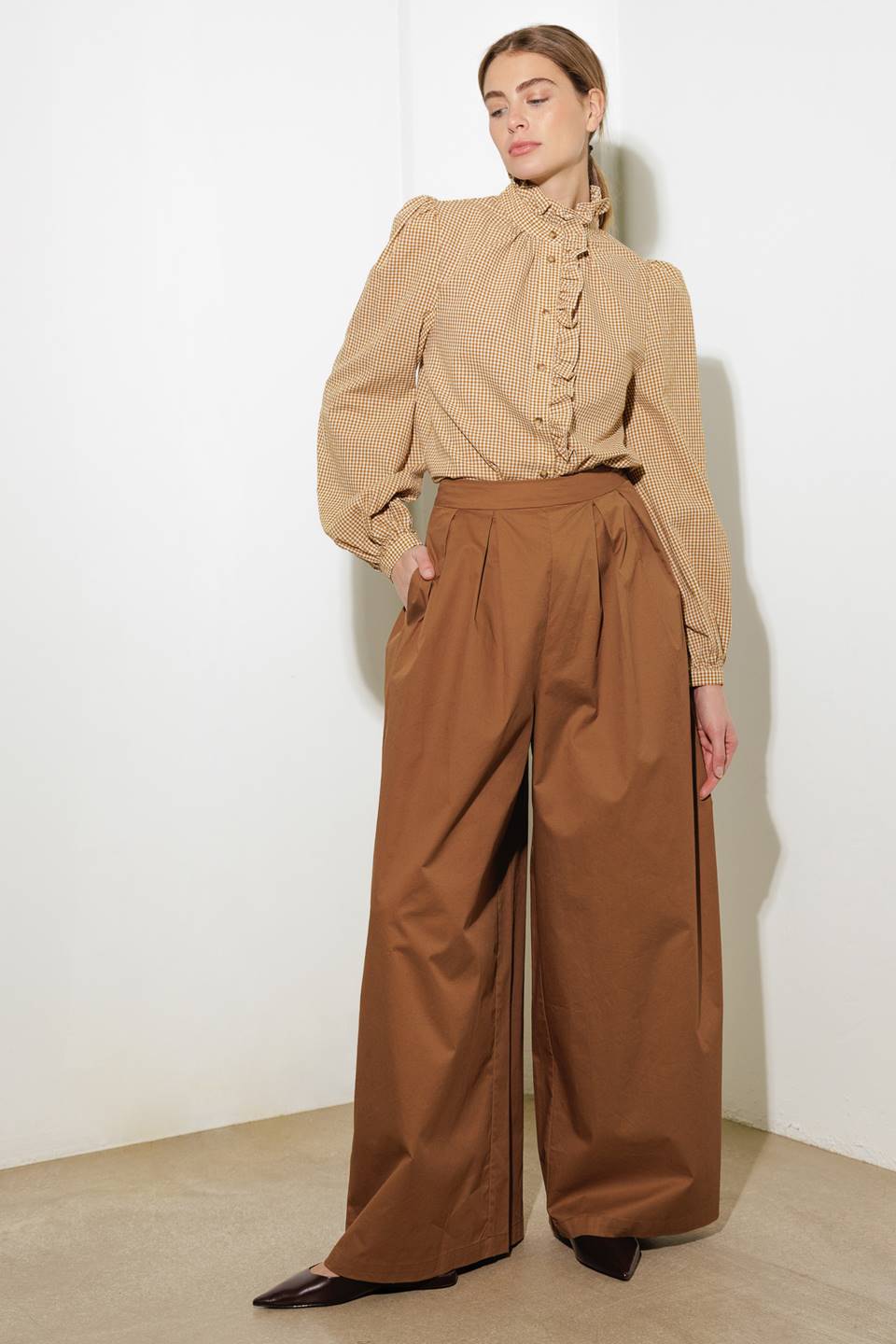 HAVE SOME GRACE WOVEN TOP Flying Tomato