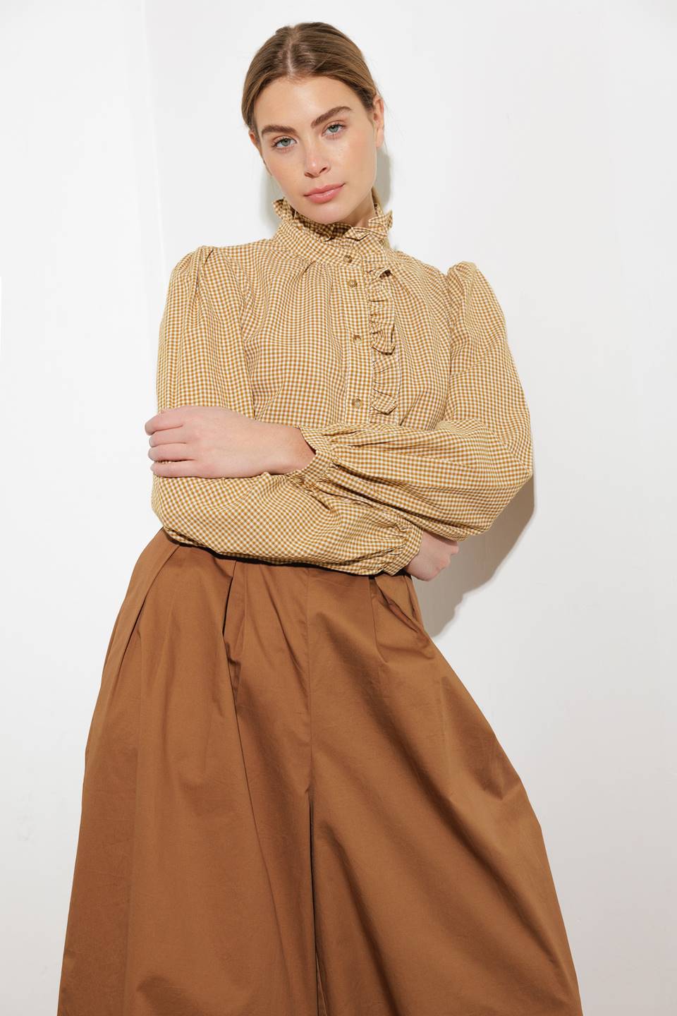 HAVE SOME GRACE WOVEN TOP Flying Tomato