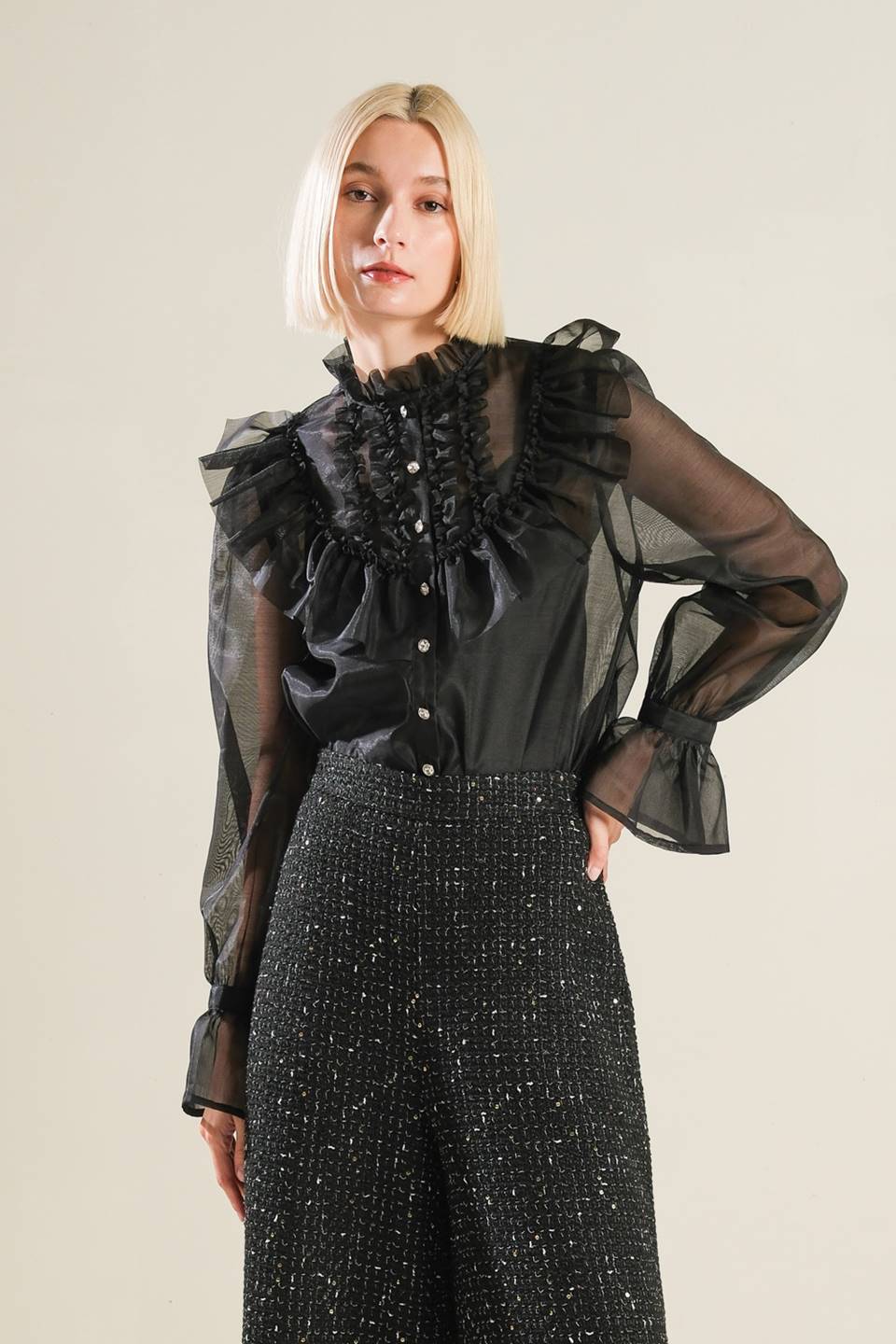 TO MY LOVE WOVEN BLOUSE Flying Tomato