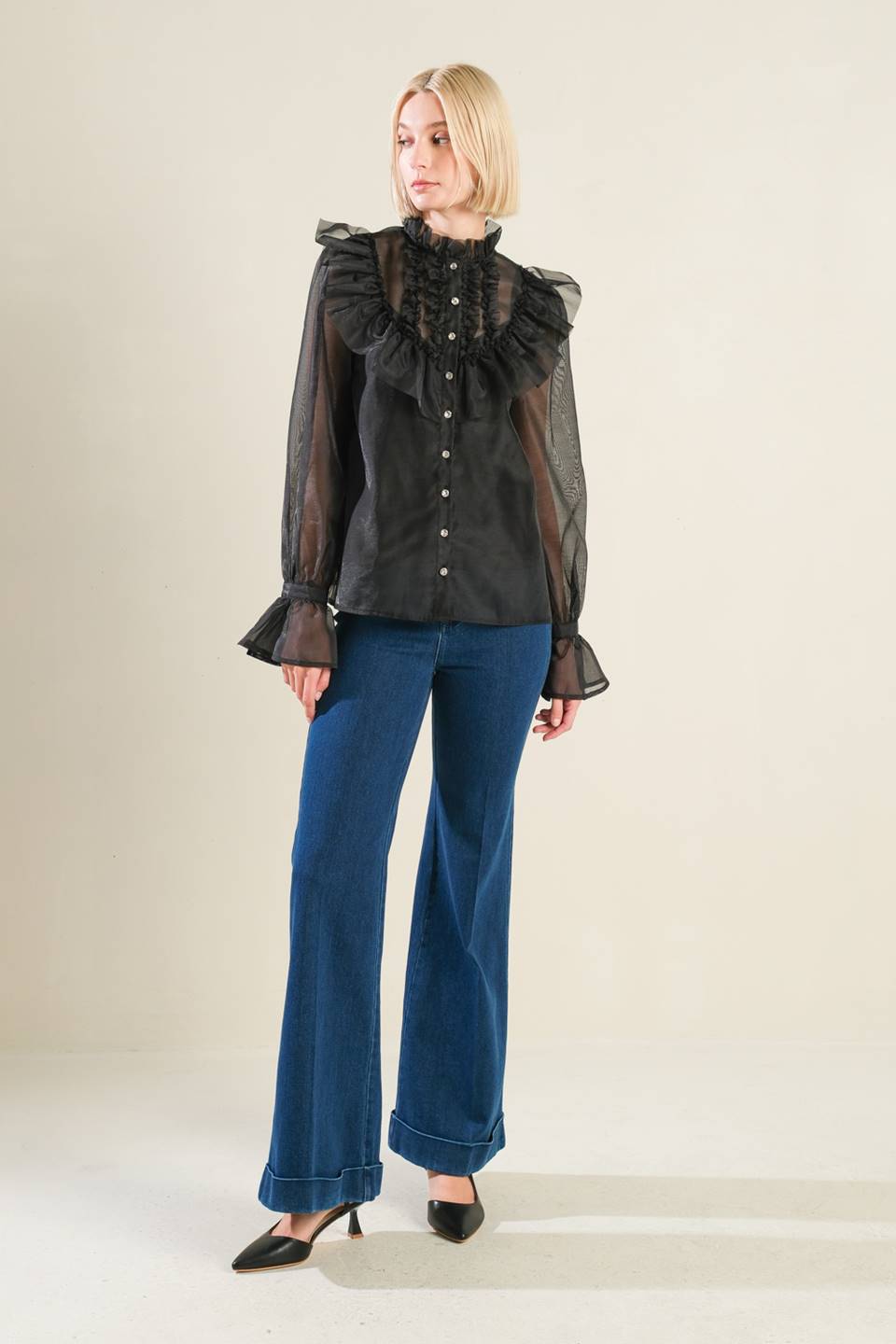 TO MY LOVE WOVEN BLOUSE Flying Tomato