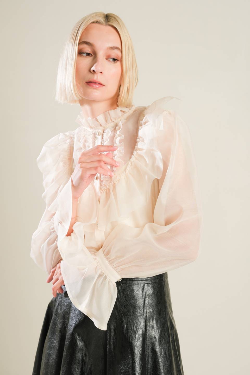 TO MY LOVE WOVEN BLOUSE Flying Tomato