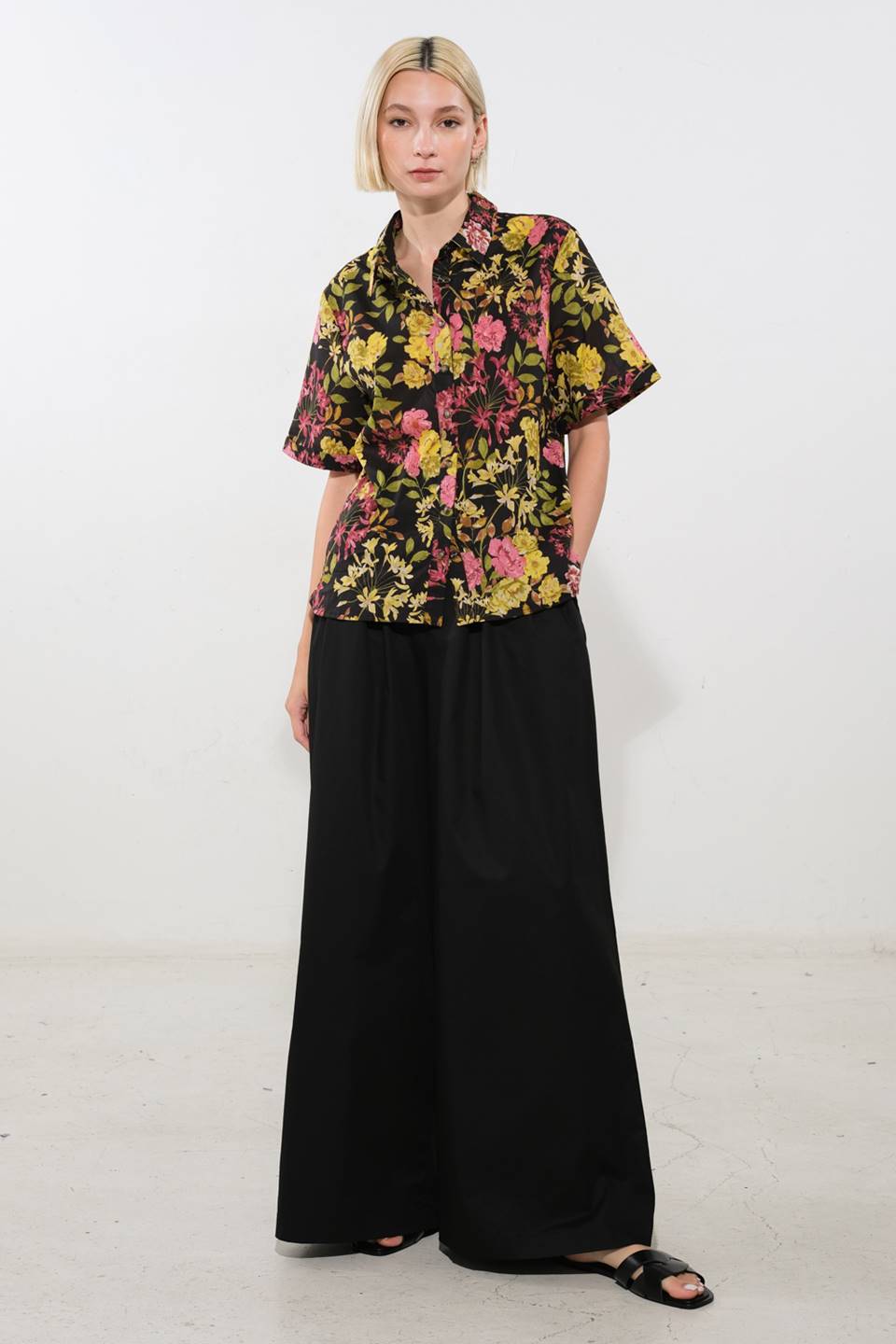 LOVE YOU MORE WOVEN TOP Flying Tomato