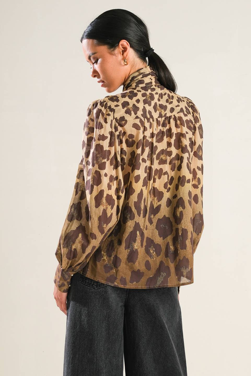 KEEPING TABS WOVEN TOP Flying Tomato