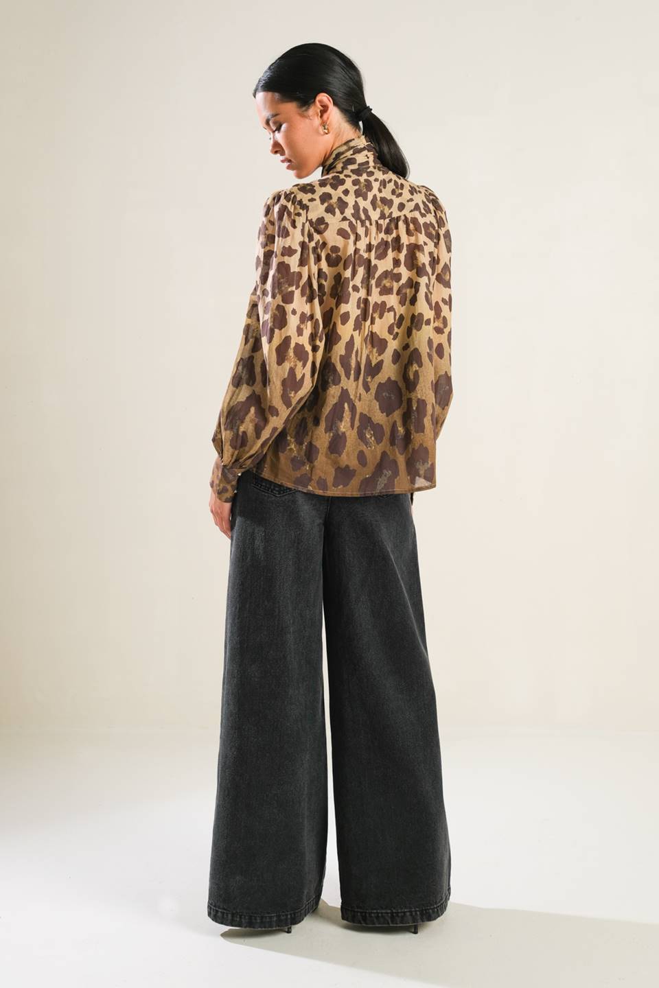 KEEPING TABS WOVEN TOP Flying Tomato