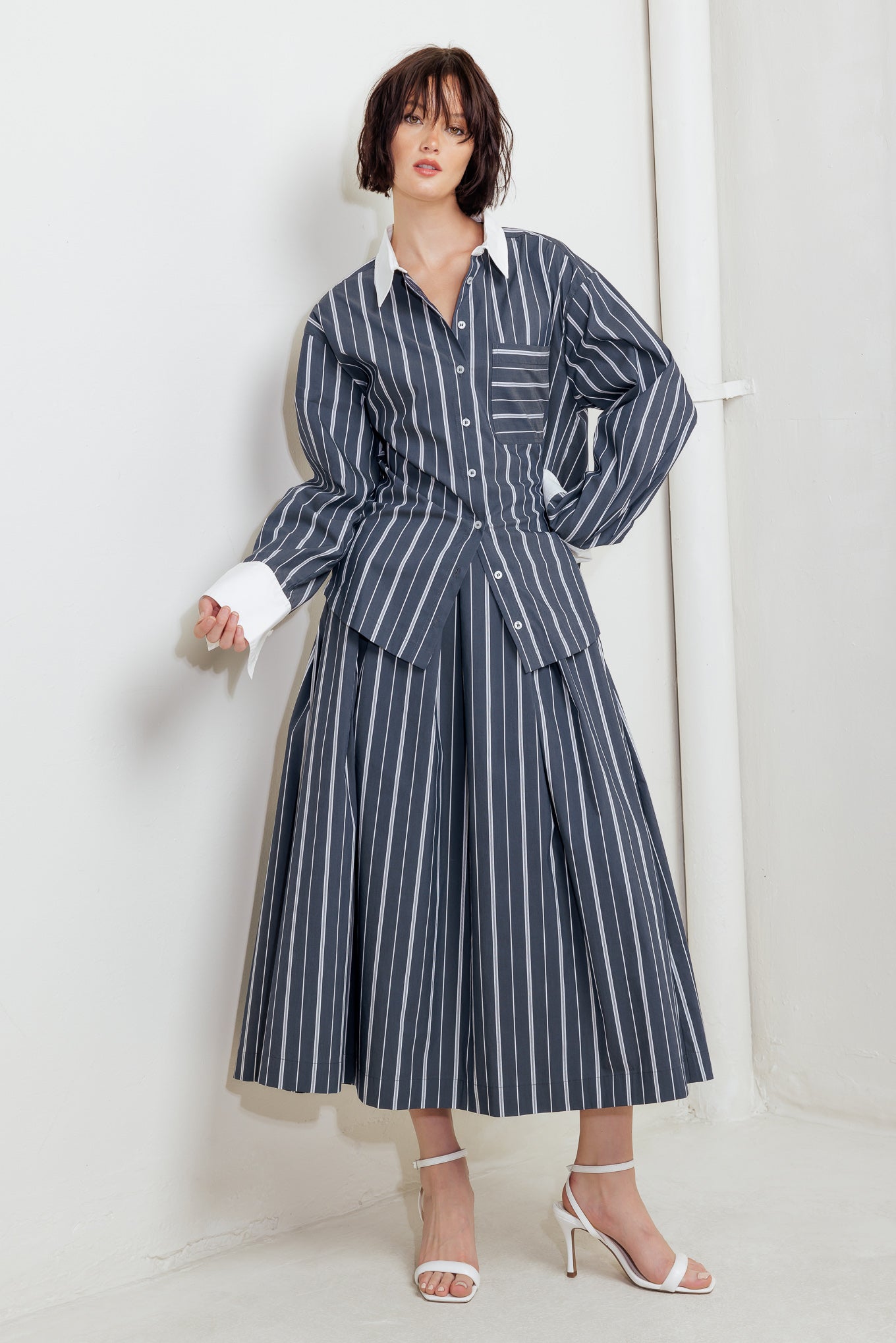 BEHIND THE GRIN WOVEN TOP Flying Tomato