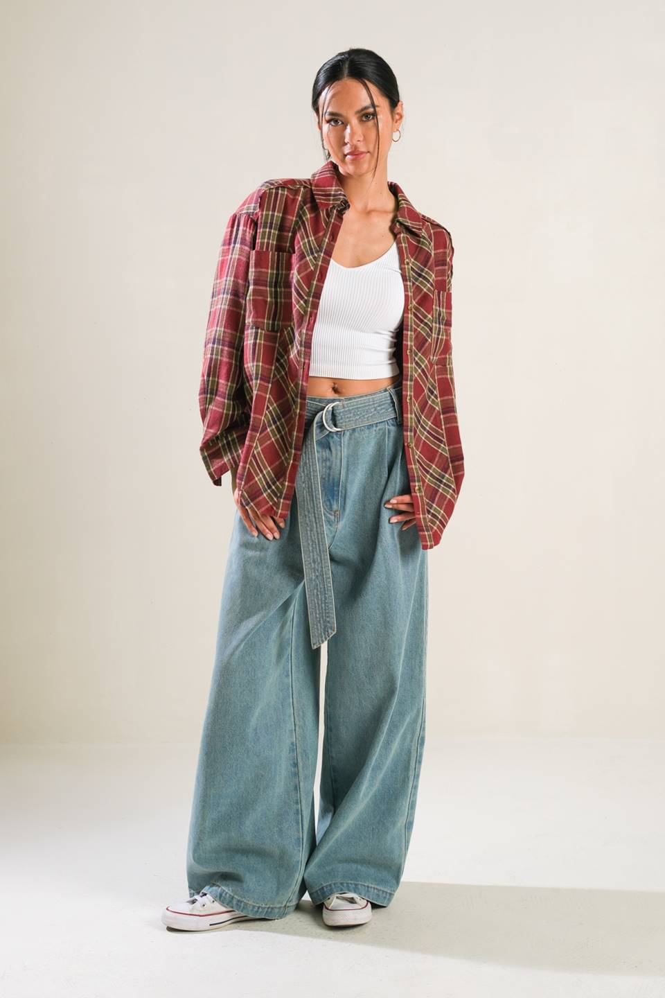 TIMELESS CHARM WOVEN TOP Flying Tomato