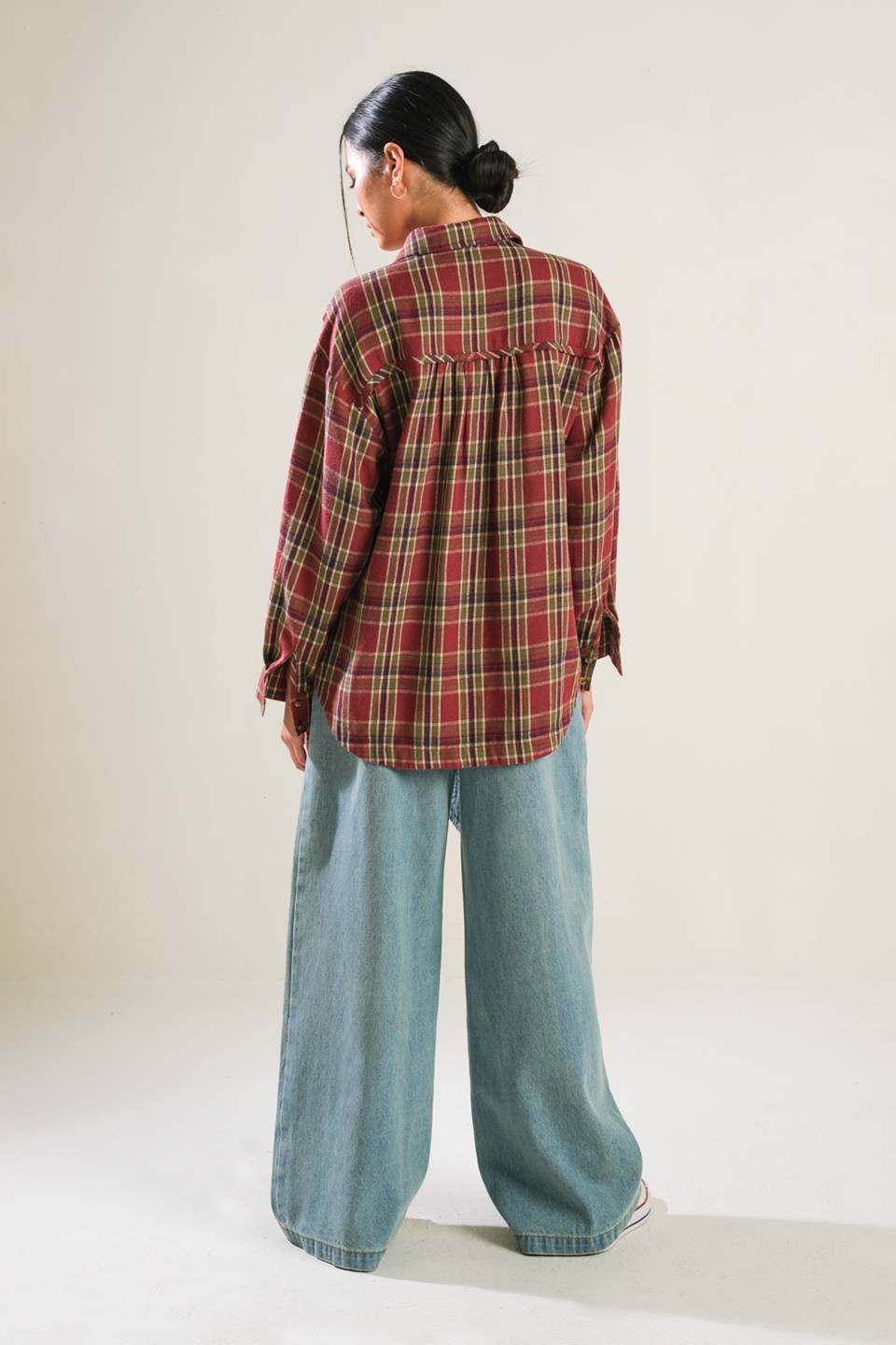 TIMELESS CHARM WOVEN TOP Flying Tomato