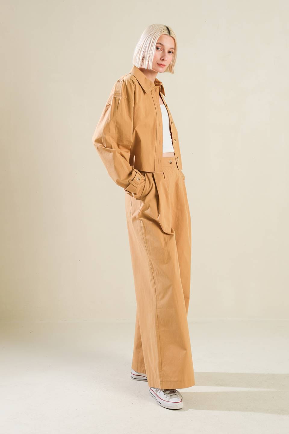 THE BEST OPTION WOVEN TOP Flying Tomato