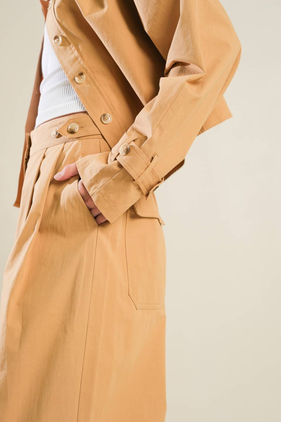 THE BEST OPTION WOVEN TOP Flying Tomato