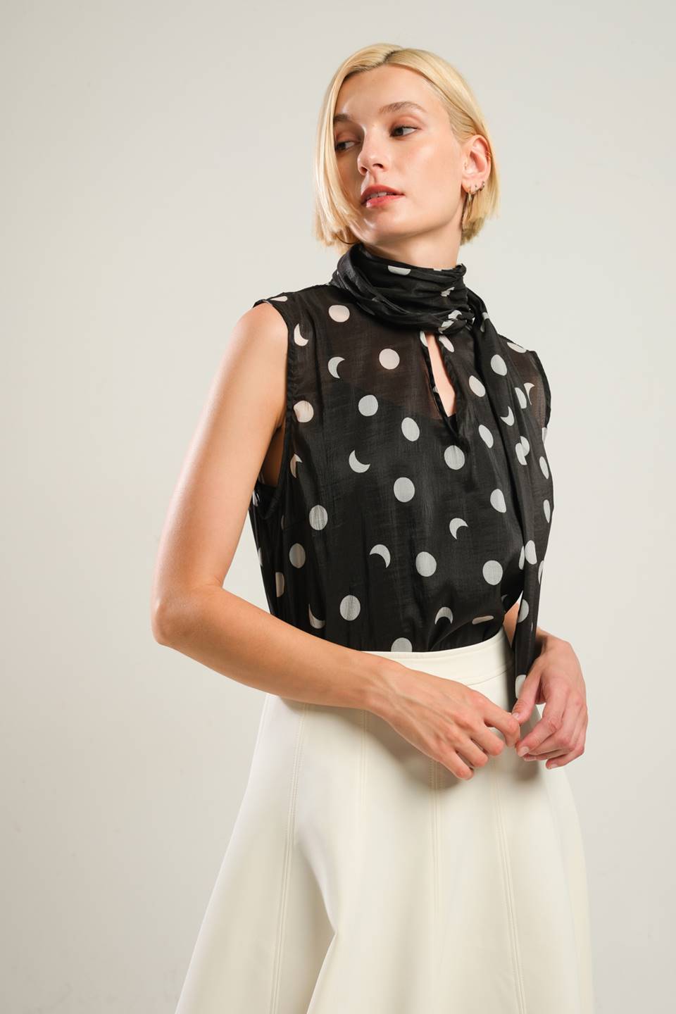 THIS ISN'T GOODBYE WOVEN TOP Flying Tomato