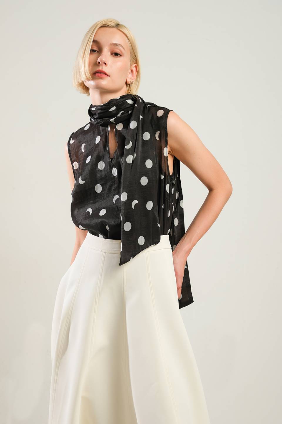 THIS ISN'T GOODBYE WOVEN TOP Flying Tomato