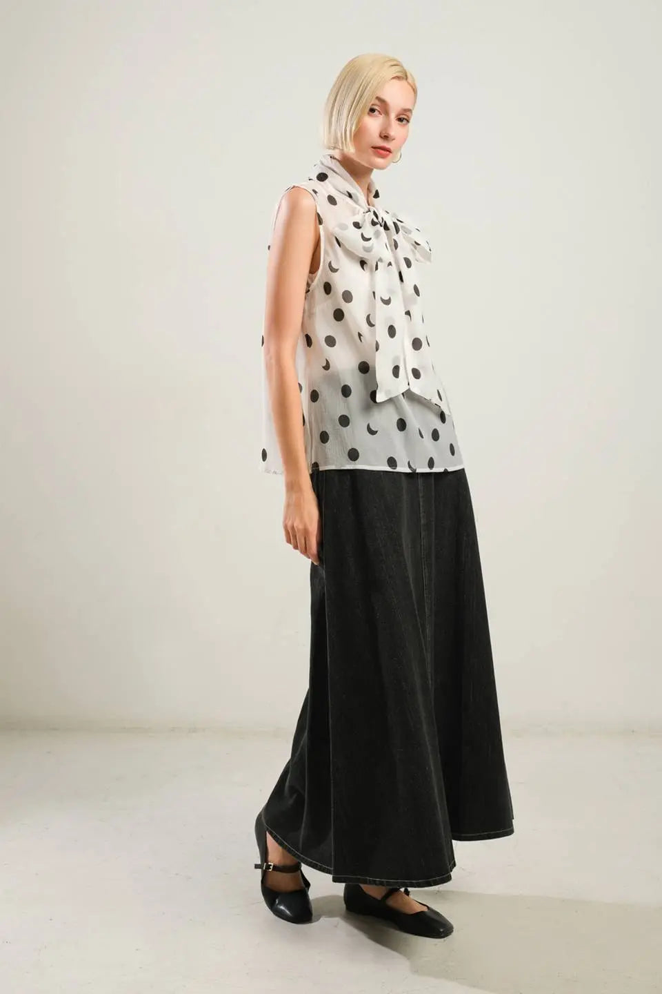 THIS ISN'T GOODBYE WOVEN TOP Flying Tomato