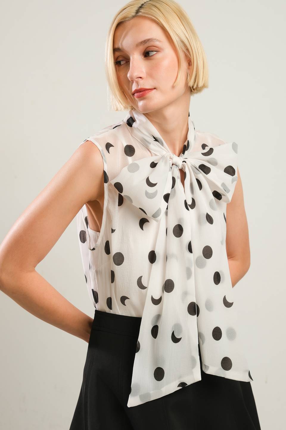 THIS ISN'T GOODBYE WOVEN TOP Flying Tomato