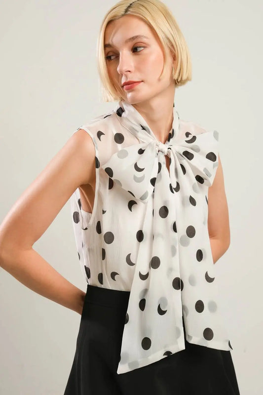 THIS ISN'T GOODBYE WOVEN TOP Flying Tomato