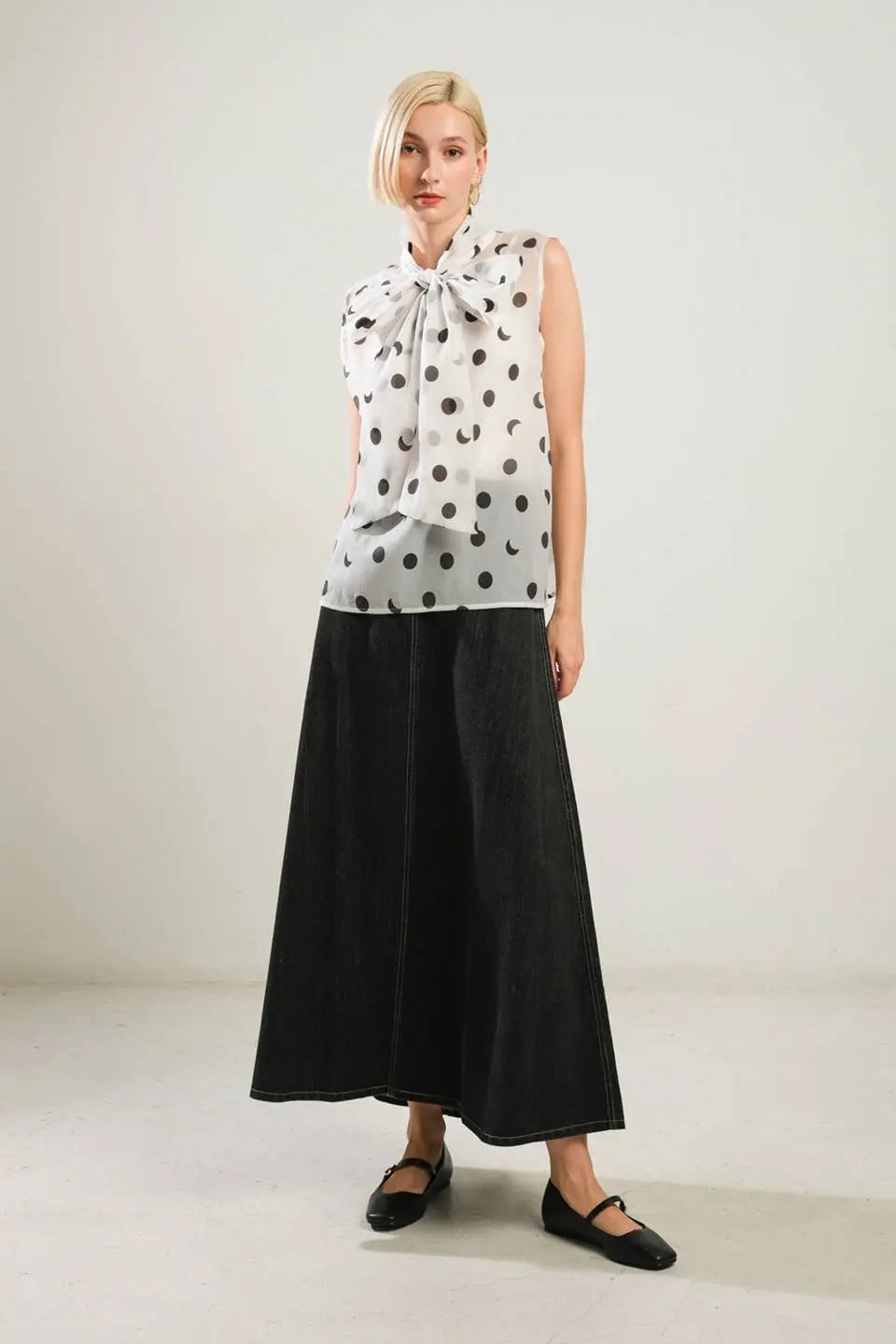 THIS ISN'T GOODBYE WOVEN TOP Flying Tomato