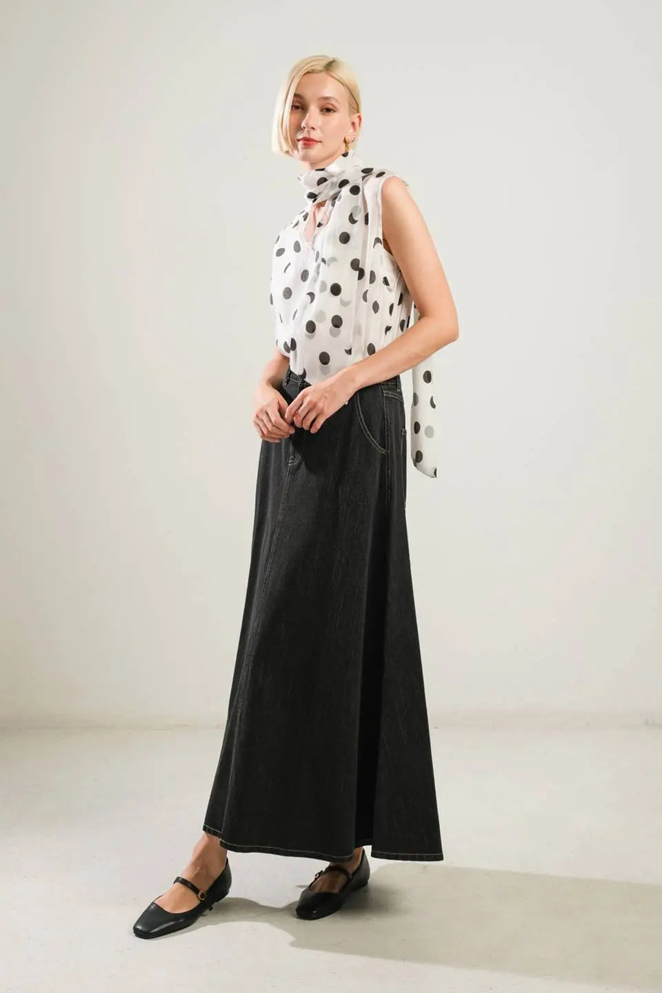 THIS ISN'T GOODBYE WOVEN TOP Flying Tomato