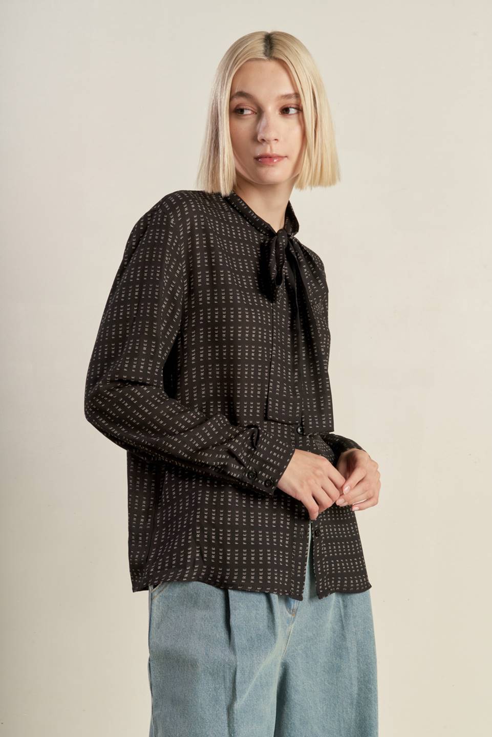 WHEREVER YOU MAY GO WOVEN TOP Flying Tomato