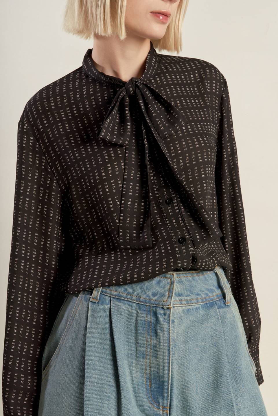 WHEREVER YOU MAY GO WOVEN TOP Flying Tomato