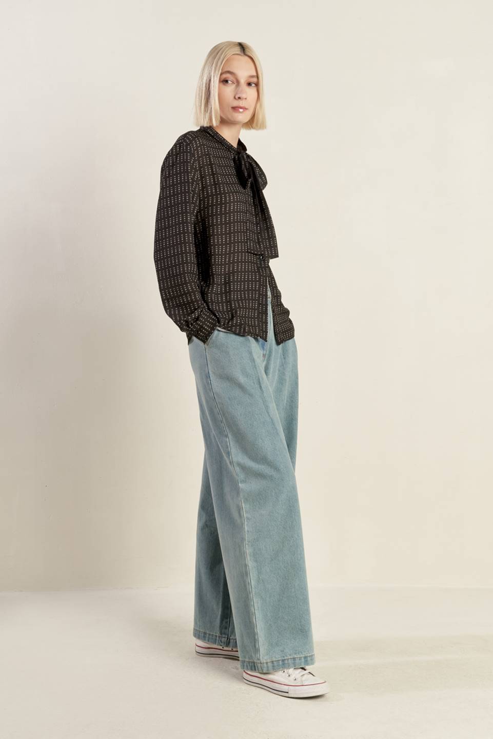 WHEREVER YOU MAY GO WOVEN TOP Flying Tomato