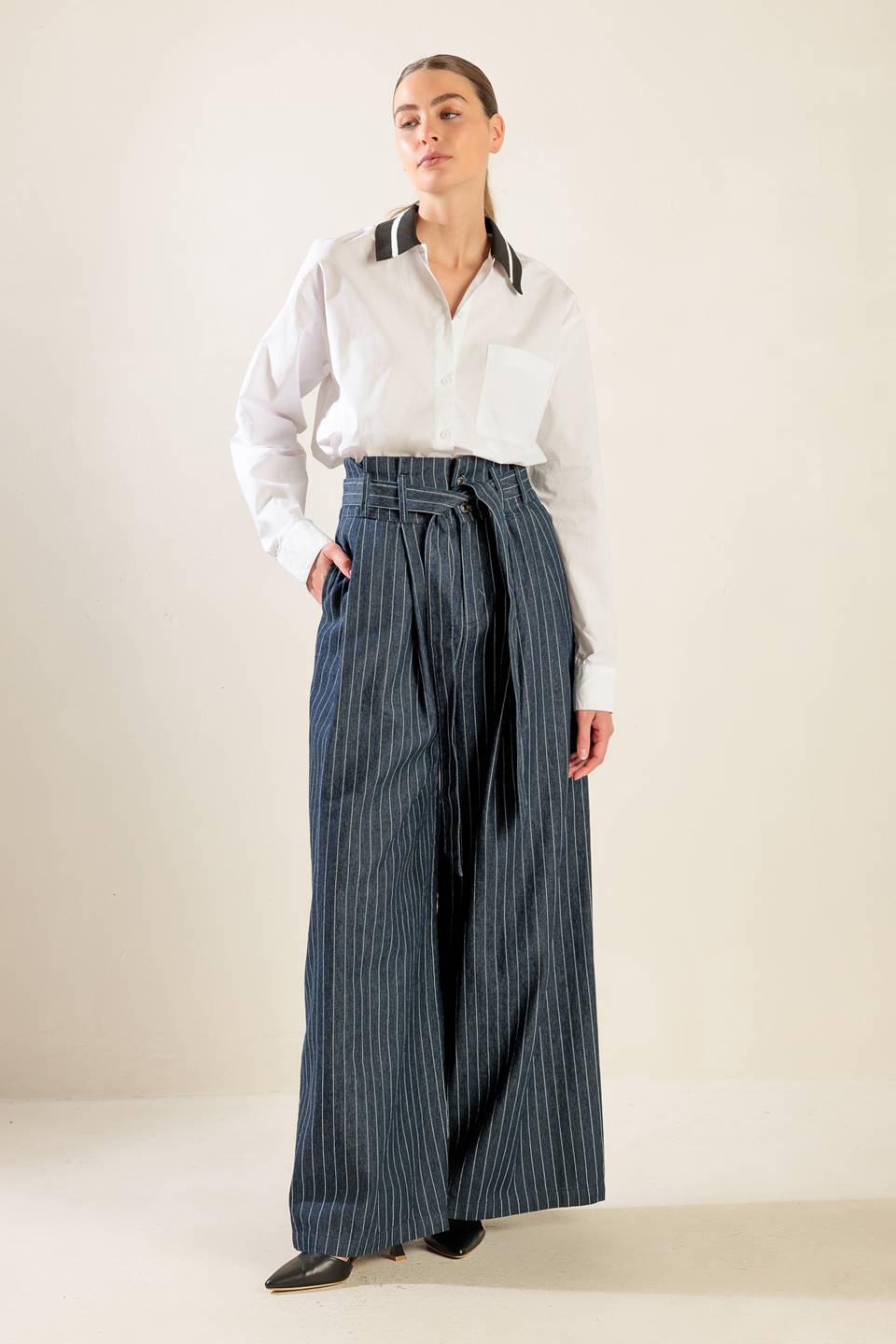 CAUSE A COMMOTION WOVEN TOP Flying Tomato