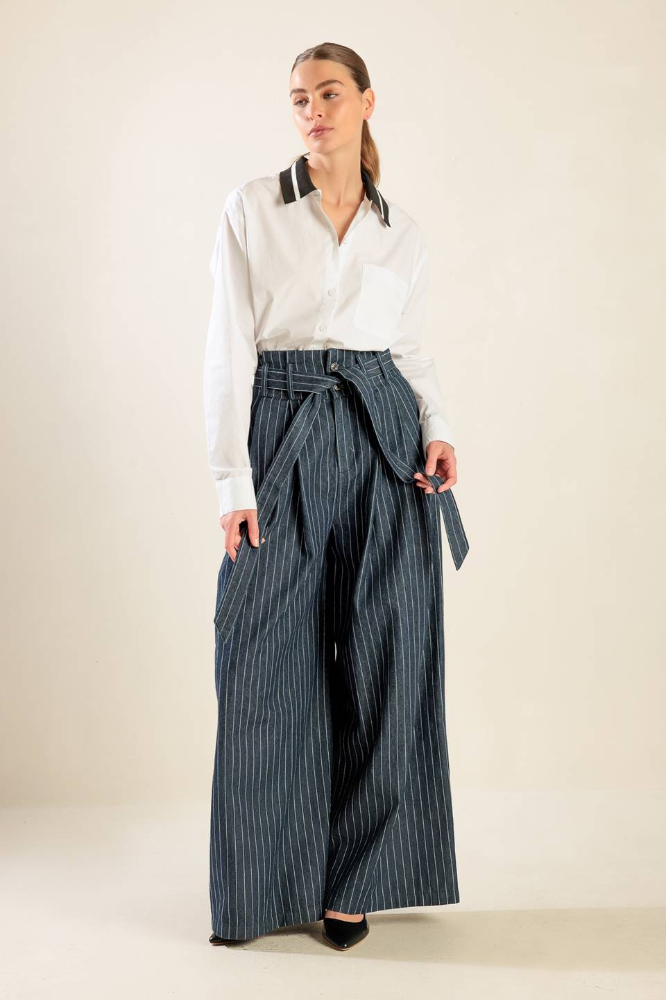 CAUSE A COMMOTION WOVEN TOP Flying Tomato