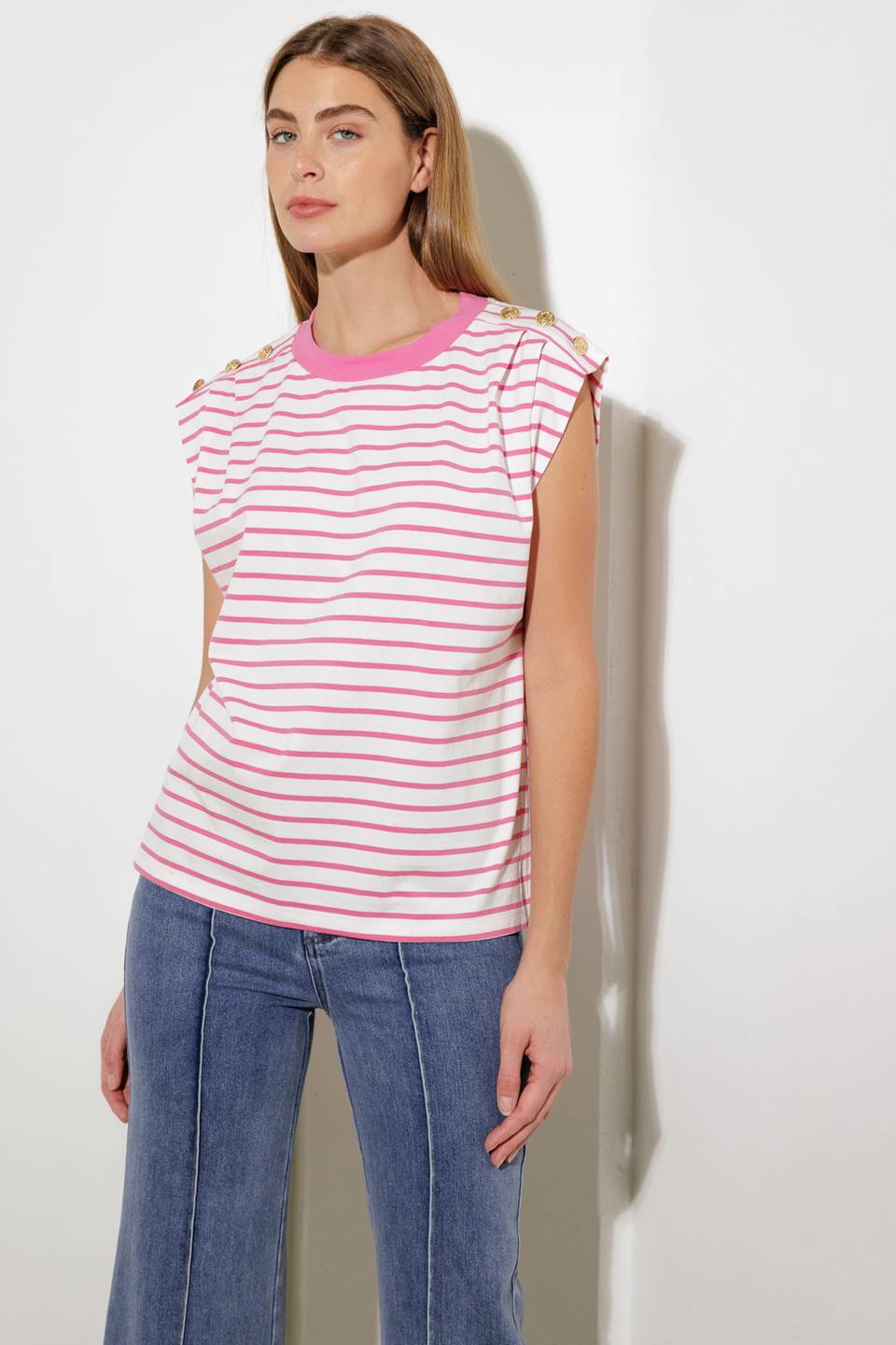 FEELING SPECIAL PINK KNIT TOP Flying Tomato