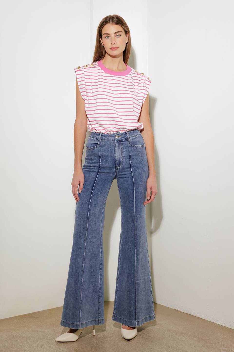 FEELING SPECIAL PINK KNIT TOP Flying Tomato