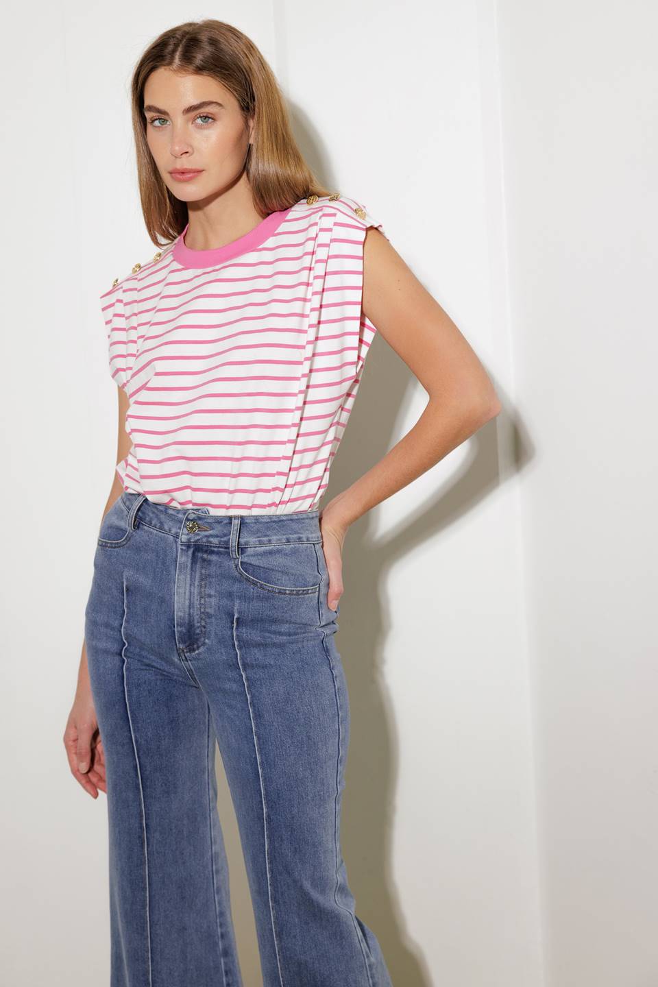 FEELING SPECIAL PINK KNIT TOP Flying Tomato