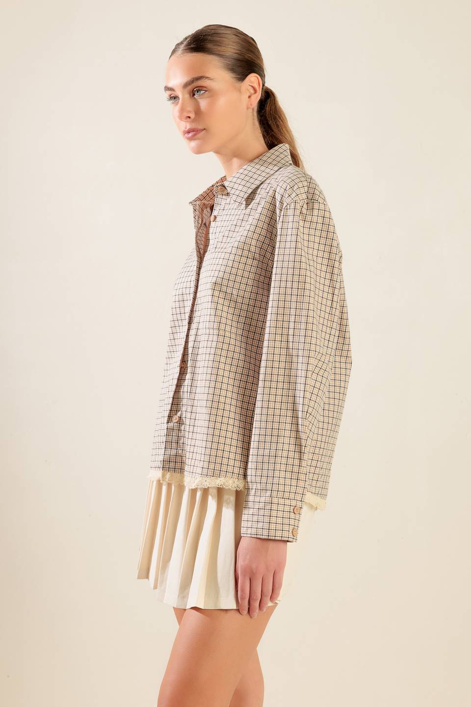 AWAITING LOVE WOVEN TOP Flying Tomato