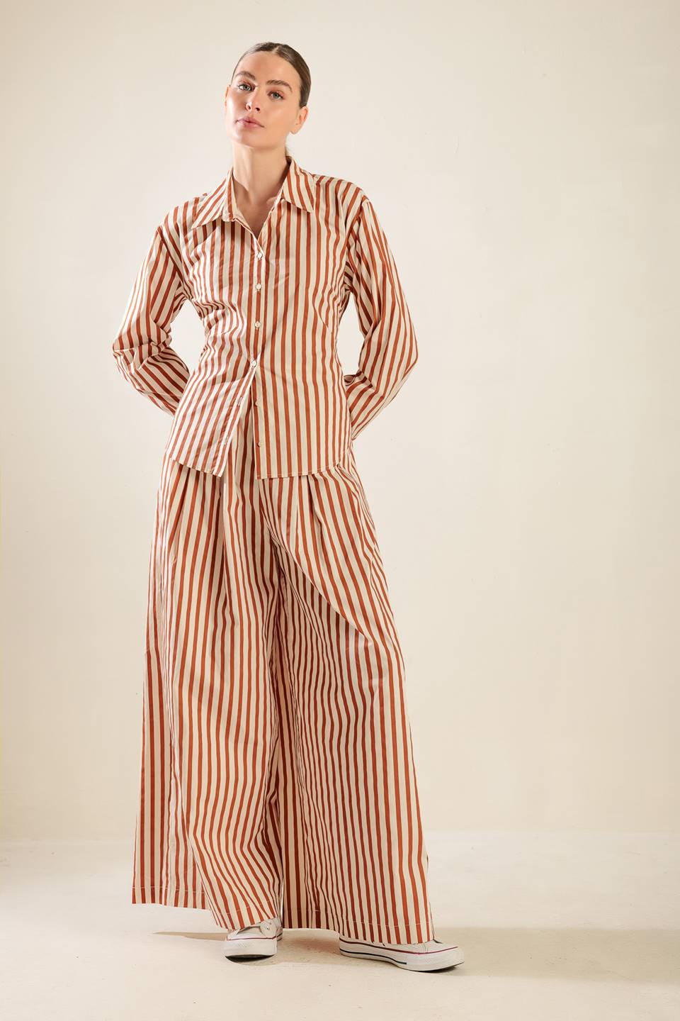 PIECES OF MY HEART WOVEN TOP Flying Tomato