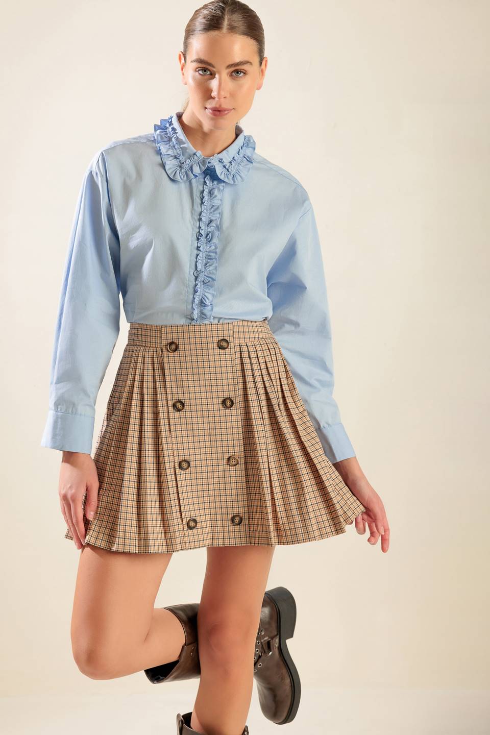 THESE MOMENTS WOVEN TOP Flying Tomato