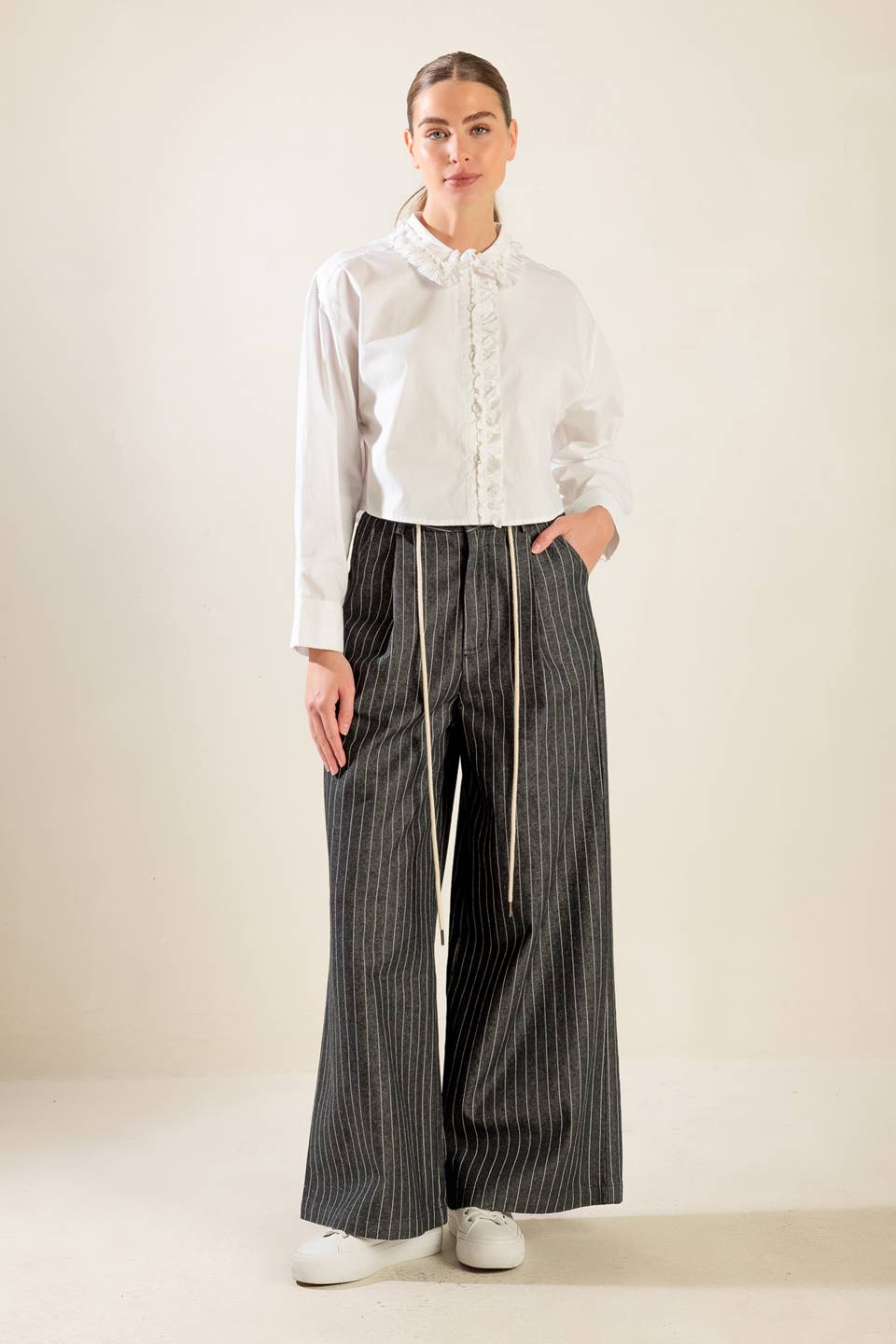 THESE MOMENTS WOVEN TOP Flying Tomato