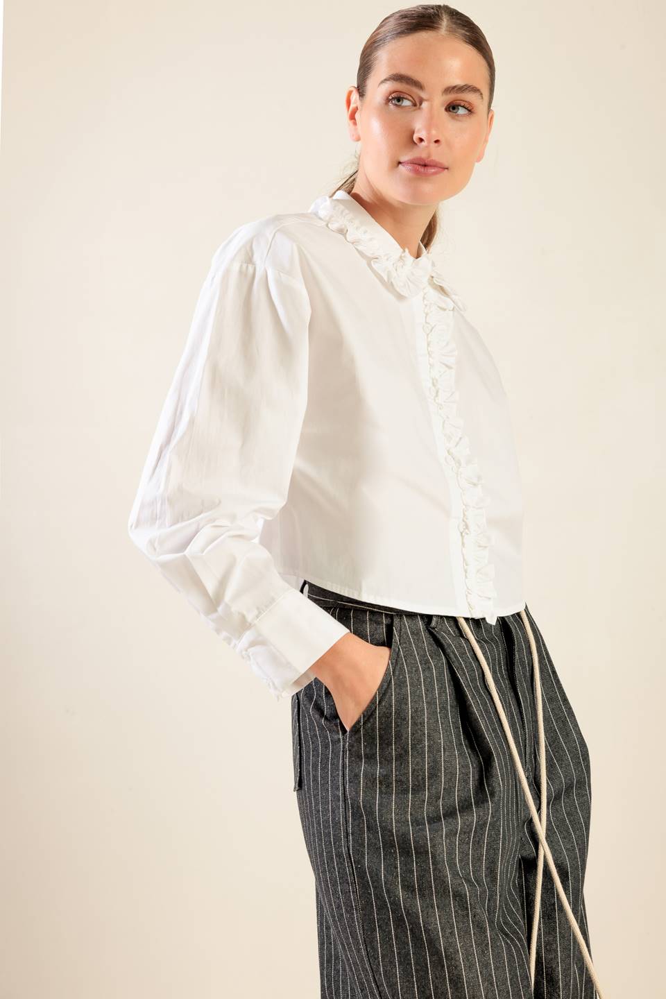 THESE MOMENTS WOVEN TOP Flying Tomato