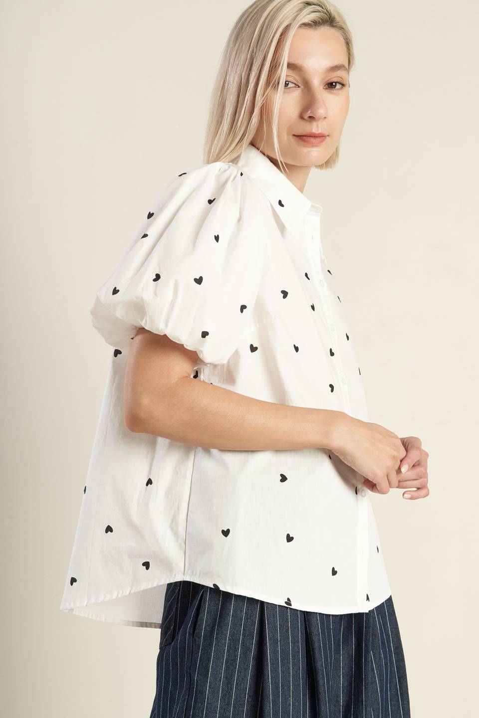 FOREVER DAYDREAMING WOVEN TOP Flying Tomato