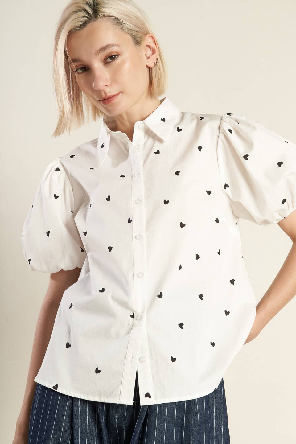 FOREVER DAYDREAMING WOVEN TOP Flying Tomato